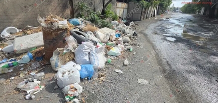 Երևանում՝ Շիրակի փողոցում, դիտահորից թափվող կեղտաջրերը ողողել են մի ամբողջ փողոց