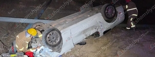 Մեծամորում բախվել են «Toyota Ipsum»-ը և «Ford Mustang»-ը․ կա 1 զոհ․ 4 վիրավոր. վարորդներից մեկը եղել է խմած