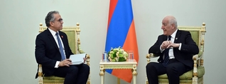 Վահագն Խաչատուրյանն ընդունել է ՅՈՒՆԵՍԿՕ-ի գլխավոր տնօրենին