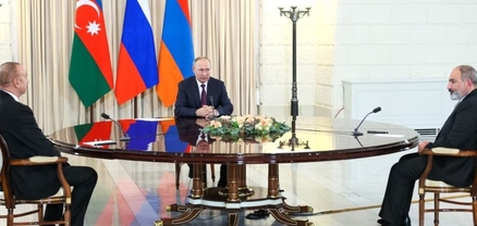 Թուրքմենբաշիում տեղի է ունեցել Փաշինյան-Պուտին-Ալիև եռակողմ հանդիպումը