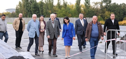 Ժաննա Անդրեասյանը հետևել է Հայոց ցեղասպանության հուշահամալիրի բարեկարգման աշխատանքների ընթացքին