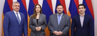 «Հայաստան» խմբակցության պատգամավորները Դեյվիդ Ալենի հետ խոսել են ներքաղաքական գործընթացների մասին