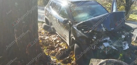 Սարատովկայի վարչական տարածքում Jeep Compass-ը դուրս է եկել ճանապարհից․ կան վիրավորներ