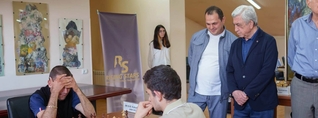 Սերժ Սարգսյանը հետևել է «Ծագող աստղեր» միջազգային շրջանային մրցաշարի ընթացքին