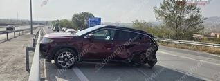 Արագածոտնի մարզում բախվել են «Jeep Compass»-ը, «ՎԱԶ 2107»-ն ու «Lada»-ն, որը հայտնվել է ձորակում. կա վիրավոր