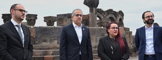 ՅՈՒՆԵՍԿՕ-ի գլխավոր տնօրենը ծանոթացել է Զվարթնոց տաճարի պատմությանն ու պահպանության վիճակին