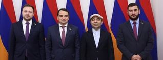 «Ուժեղ Հայաստան» խմբակցության անդամները և Իրանի դեսպանը քննարկել են ԹՐԻՓՓ-ին և Հայաստան-Ադրբեջան հարաբերություններին առնչվող հարցեր