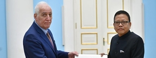 ՀՀ-ում Հնդկաստանի նորանշանակ դեսպանը իր հավատարմագրերն է հանձնել նախագահին