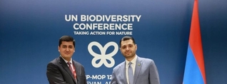COP17-ին ընդառաջ Մաթևոսյանը հանդիպել է Տաջիկստանի բնապահպանության կոմիտեի ղեկավարին