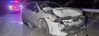 Մուղնիում բախվել են  «Mazda EZ-6»-ն ու «ՎԱԶ 2107»-ը․ վերջինը հայտնվել է երթևեկելի գոտուց դուրս․ կա վիրավոր
