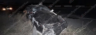 Երևան-Սևան ճանապարհին «Լադա»-ն բախվել է աղվեսին և կողաշրջվել․ կան վիրավnրներ