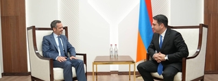 Ալեն Սիմոնյանն ու Ֆրանսիայի դեսպանը քննարկել են երկկողմ օրակարգի հարցեր