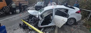 Քաջարանում բախվել են «Կամազ»-ը և «Kia Forte»․ բժիշկները պայքարում են վերջինի վարորդի կյանքի համա