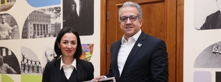 Ժաննա Անդրեասյանը հանդիպել է ՅՈՒՆԵՍԿՕ-ի գլխավոր տնօրեն Խալեդ Էլ-Էնանիին