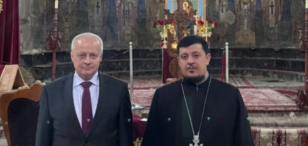 ՌԴ դեսպան Սերգեյ Կոպիրկինն այցելել է Ախթալայի Սուրբ Մարիամ Աստվածածին վանք
