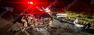 Վանաձոր-Դիլիջան ավտոճանապարհին բախվել են «BMW»-ն և «Volkswagen»-ը․ կան վիրավորներ