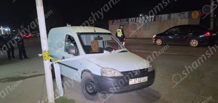 Բուրաստան բնակավայրում 24-ամյա վարորդը «Opel Combo»-ով վրաթի է ենթարկել 75-ամյա հետիոտնին