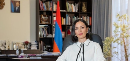 Ժաննա Անդրեասյանը շնորհավորել է Ոչ նյութական մշակութային ժառանգության միջազգային օրվա առթիվ