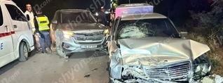 Ավտովթար՝ Կոտայքի մարզում. բախվել են «Mercedes»-ն ու «Kia»-ն. կա վիրավոր