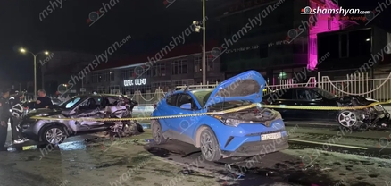 Արգավանդի խաչմերուկում բախվել են «Toyota»-ն, «Nissan»-ը և «Mercedes»-ը․ կա վիրավոր