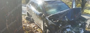 Սարատովկայի վարչական տարածքում Jeep Compass-ը դուրս է եկել ճանապարհից․ կան վիրավորներ