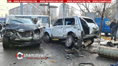 Խոսոշ վթար Կոտայքում․Mercedes-ը տապալել է գազախողովակի սյունը